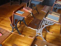 old school desks