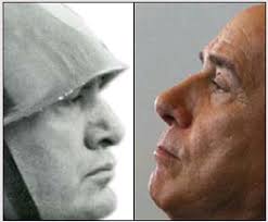Mussolini e Berlusconi