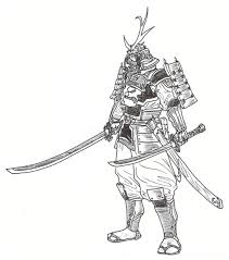 samurai drawings
