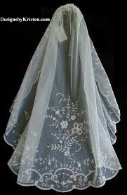 belgian lace veil