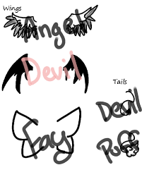 devil wings