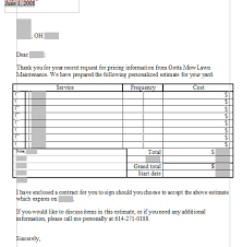 proposal template sample