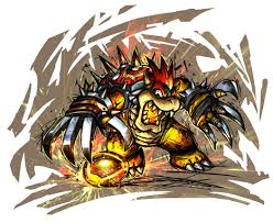 bowser and mario