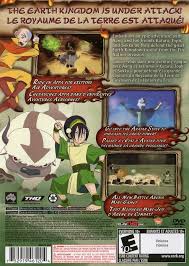 avatar burning earth ps2