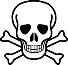 bones crossed