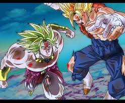 dragon ball z sangoku vs broly