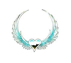 heart with angel wings