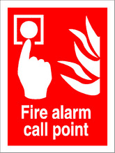 fire alarm sign