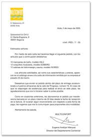 tipos de cartas