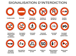 panneau de signalisation interdiction