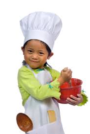 kid cooking
