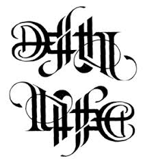 ambigram tattoos