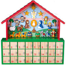 nativity advent calendars