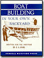 backyard boat building