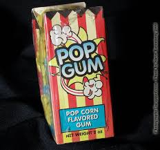 chocolate flavored gum
