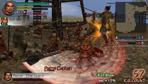 dynasty warriors vol 2 psp