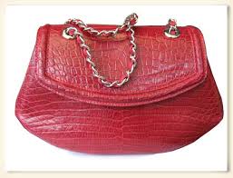 crocodile skin bag