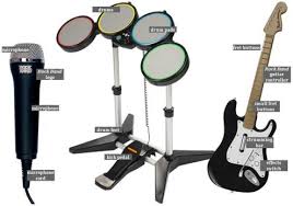 beatles rock band instruments