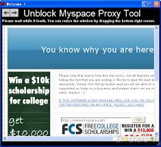 myspace proxy sites