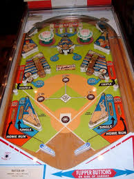 baseball pinball machine