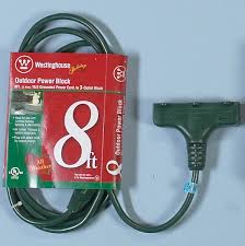 green extension cord
