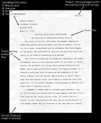 mla format essay example