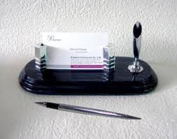 business card holders desk