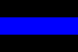 black blue black sticker