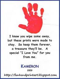 handprint poem