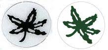 buckeye leaf sticker