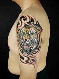 korean tiger tattoo