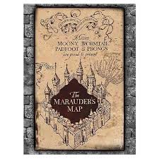 harry potter marauders map