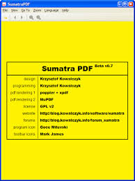sumatra pdf