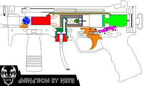 blow tube paintball gun