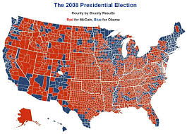 2008 election map