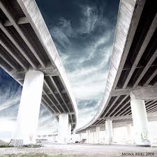 under the overpass