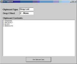 clipboard file