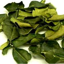 dried kaffir lime leaves
