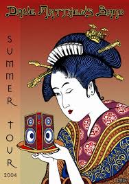 dave matthews concert posters