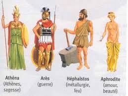 dieux grecs et romains
