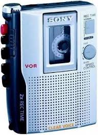 cassette voice recorders