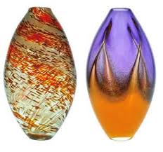 glass blown bowls