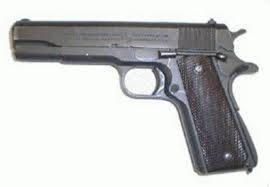 45 caliber handguns