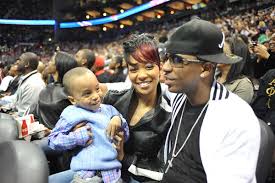 Monica and Rapper Rocko