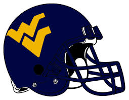 WVU Football Helmet.