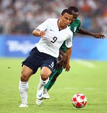 striker Charlie Davies in