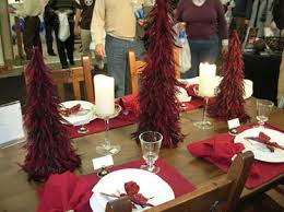 christmas table decorations