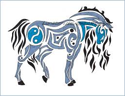 tribal horse designs