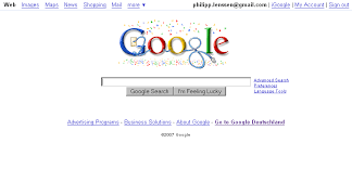 Todays Google logo reads