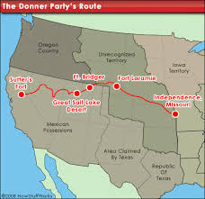 How did the Donner Party wind